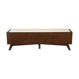 Flynn Bench, Walnut-Benches-Parc Decor