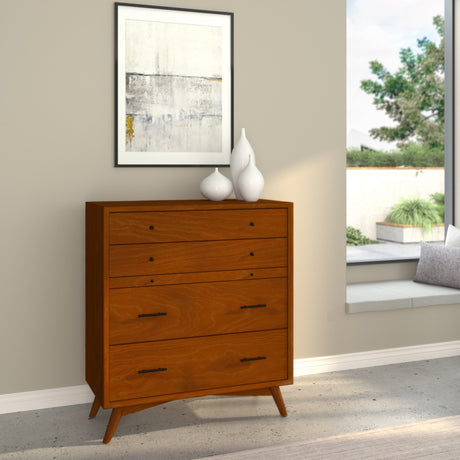 Flynn Chest, Chestnut-Dresser & Chest-Parc Decor