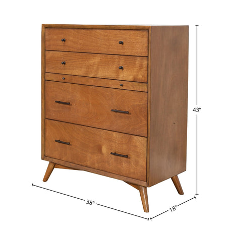 Flynn Chest, Chestnut-Dresser & Chest-Parc Decor