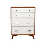 Flynn Chest, Chestnut/White