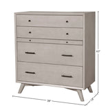 Flynn Chest, Gray-Dresser & Chest-Parc Decor