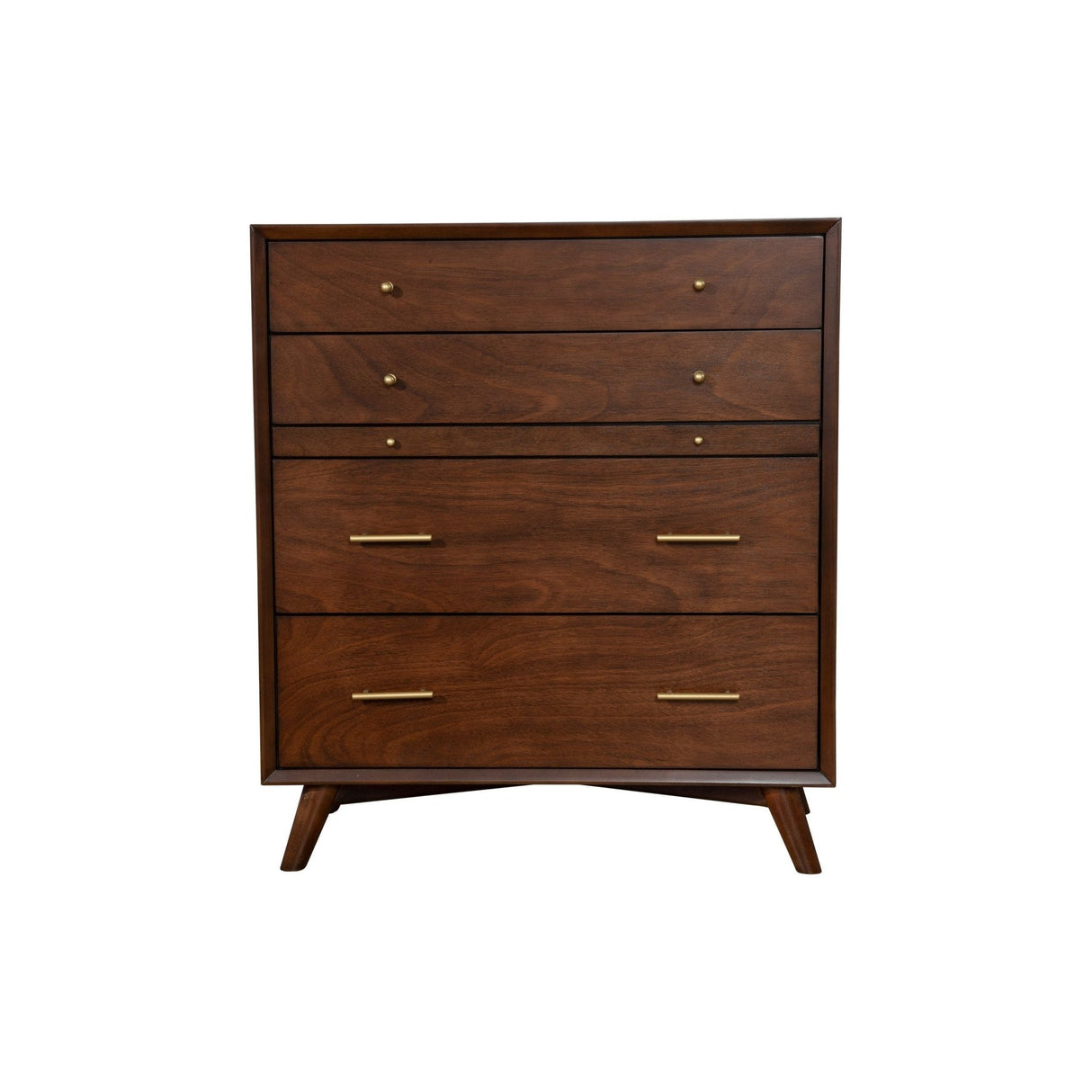 Flynn Chest, Walnut-Dresser & Chest-Parc Decor