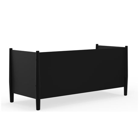 Flynn Day Bed, Black-Beds-Parc Decor