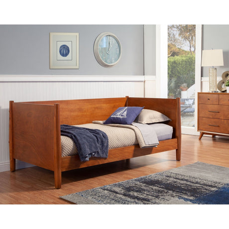 Flynn Day Bed, Chestnut-Beds-Parc Decor