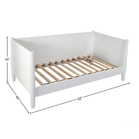 Flynn Day Bed, White-Beds-Parc Decor