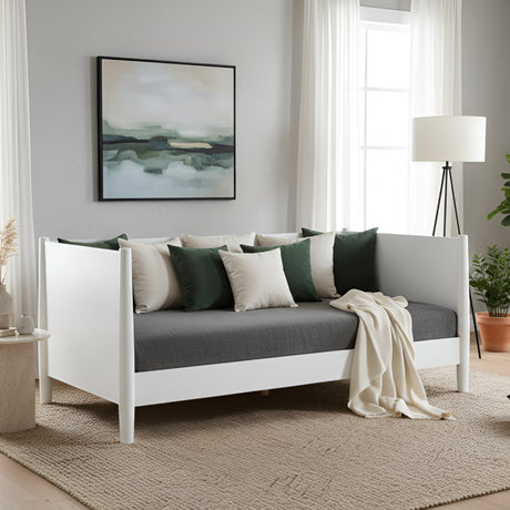 Flynn Day Bed, White-Beds-Parc Decor