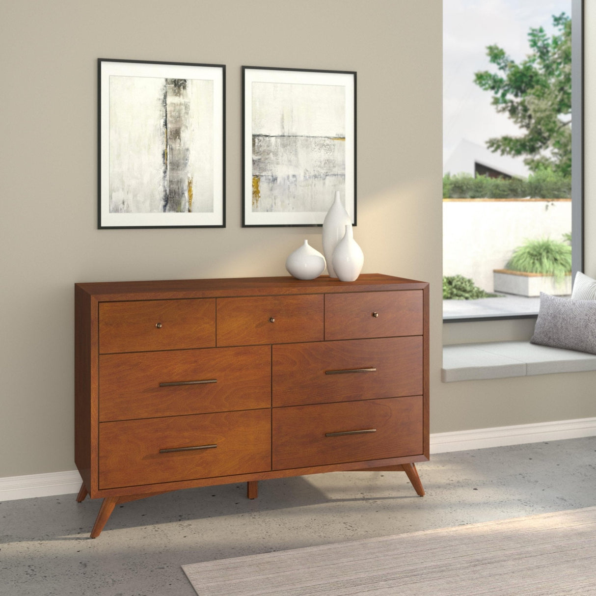 Flynn Dresser, Chestnut-Dresser & Chest-Parc Decor