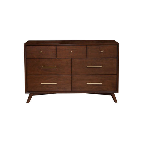 Flynn Dresser, Walnut-Dresser & Chest-Parc Decor
