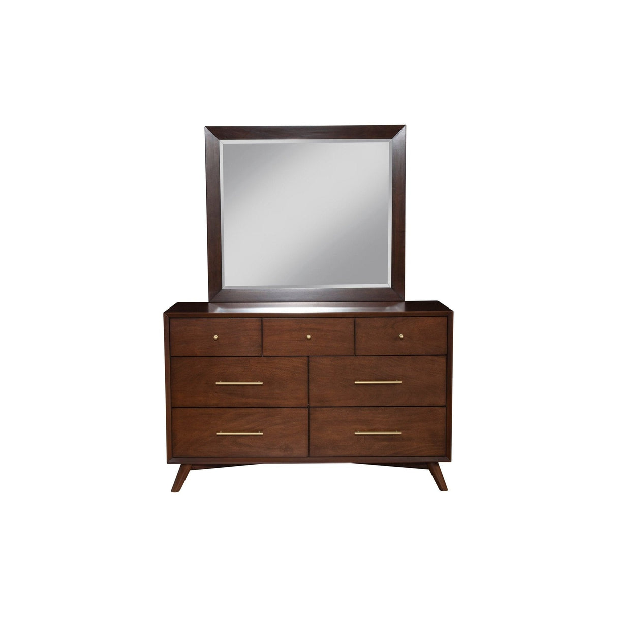Flynn Dresser, Walnut-Dresser & Chest-Parc Decor