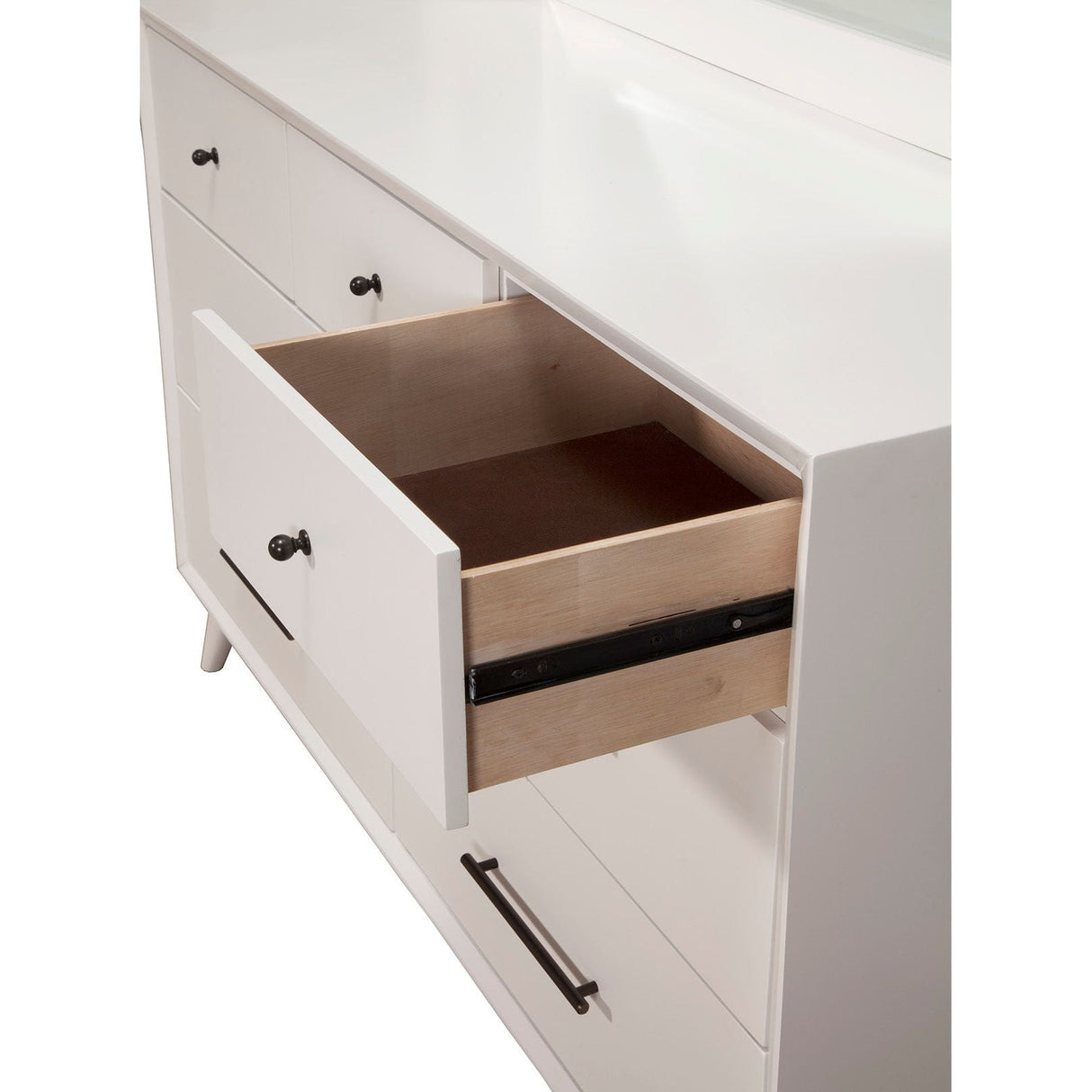 Flynn Dresser, White-Dresser & Chest-Parc Decor