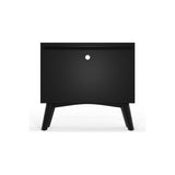 Flynn Large Nightstand, Black