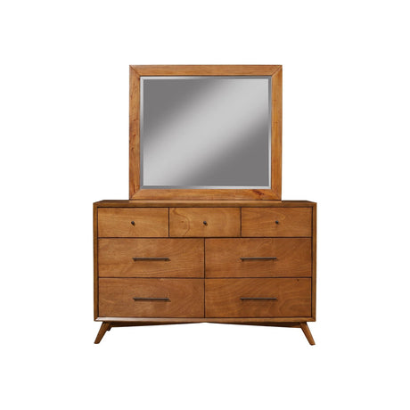 Flynn Mirror, Chestnut-Dresser Mirror-Parc Decor