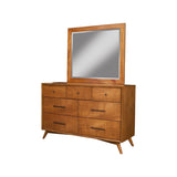 Flynn Mirror, Chestnut-Dresser Mirror-Parc Decor