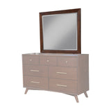 Flynn Mirror, Walnut-Dresser Mirror-Parc Decor