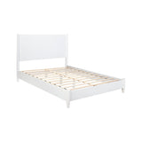 Flynn Platform Bed, White