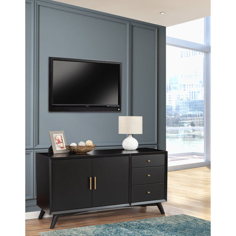 Flynn Sideboard, Black-Servers & Sideboards-Parc Decor