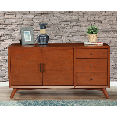 Flynn Sideboard, Chestnut-Servers & Sideboards-Parc Decor