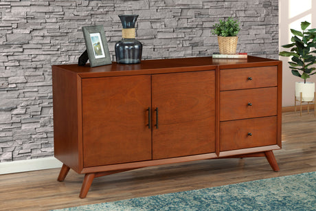 Flynn Sideboard, Chestnut-Servers & Sideboards-Parc Decor
