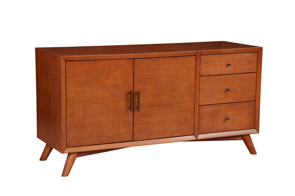 Flynn Sideboard, Chestnut-Servers & Sideboards-Parc Decor