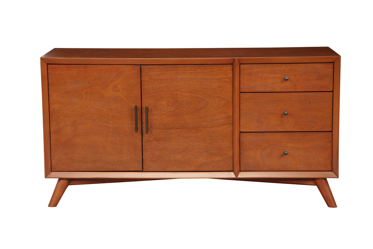 Flynn Sideboard, Chestnut-Servers & Sideboards-Parc Decor