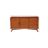 Flynn Sideboard, Chestnut-Servers & Sideboards-Parc Decor