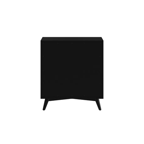 Flynn Small Chest, Black-Accent Chests-Parc Decor