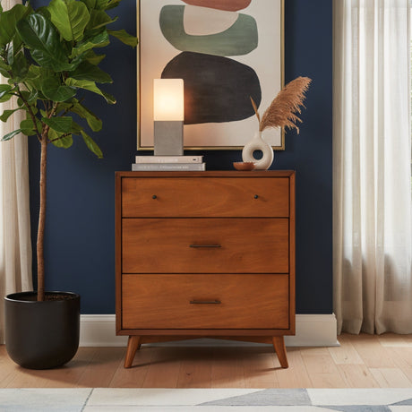 Flynn Small Chest, Chestnut-Accent Chests-Parc Decor