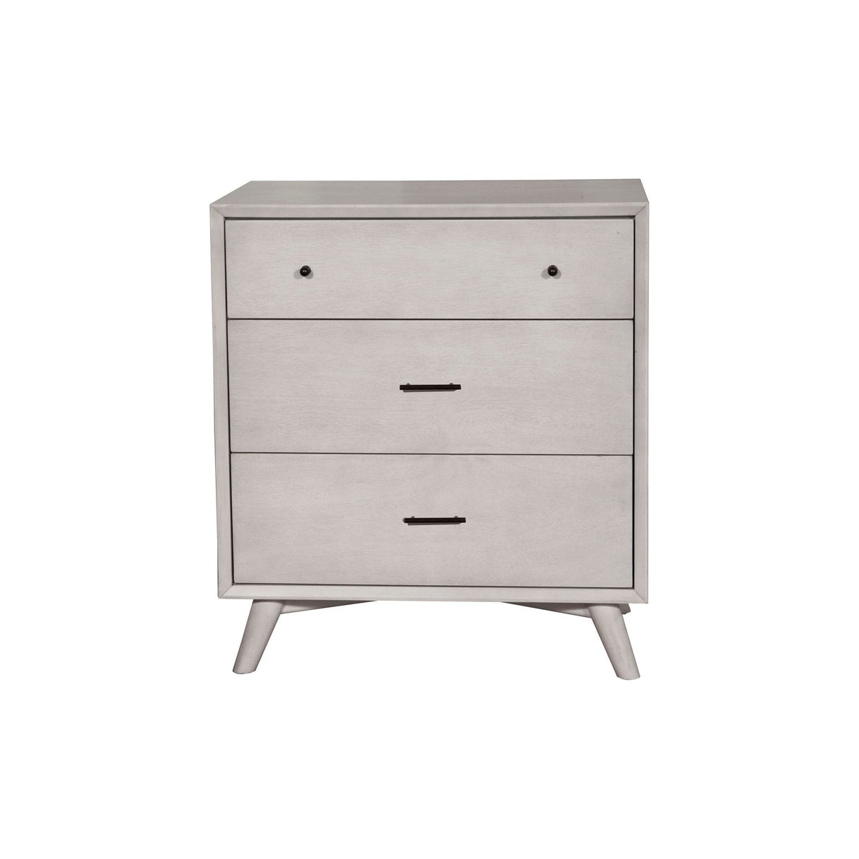 Flynn Small Chest, Gray-Accent Chests-Parc Decor