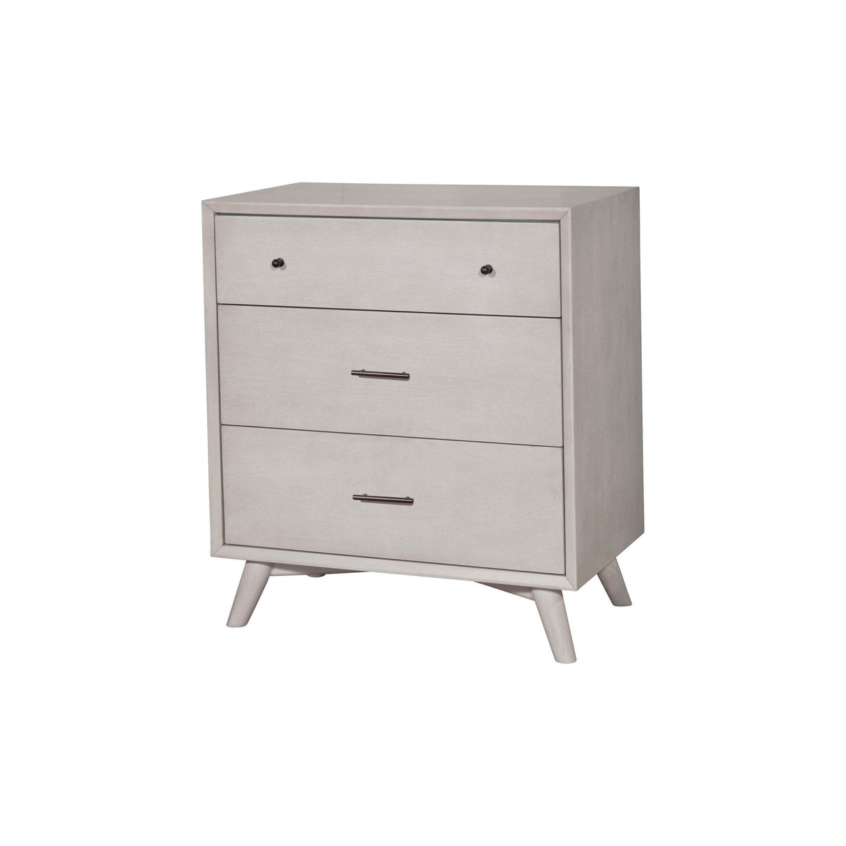 Flynn Small Chest, Gray-Accent Chests-Parc Decor