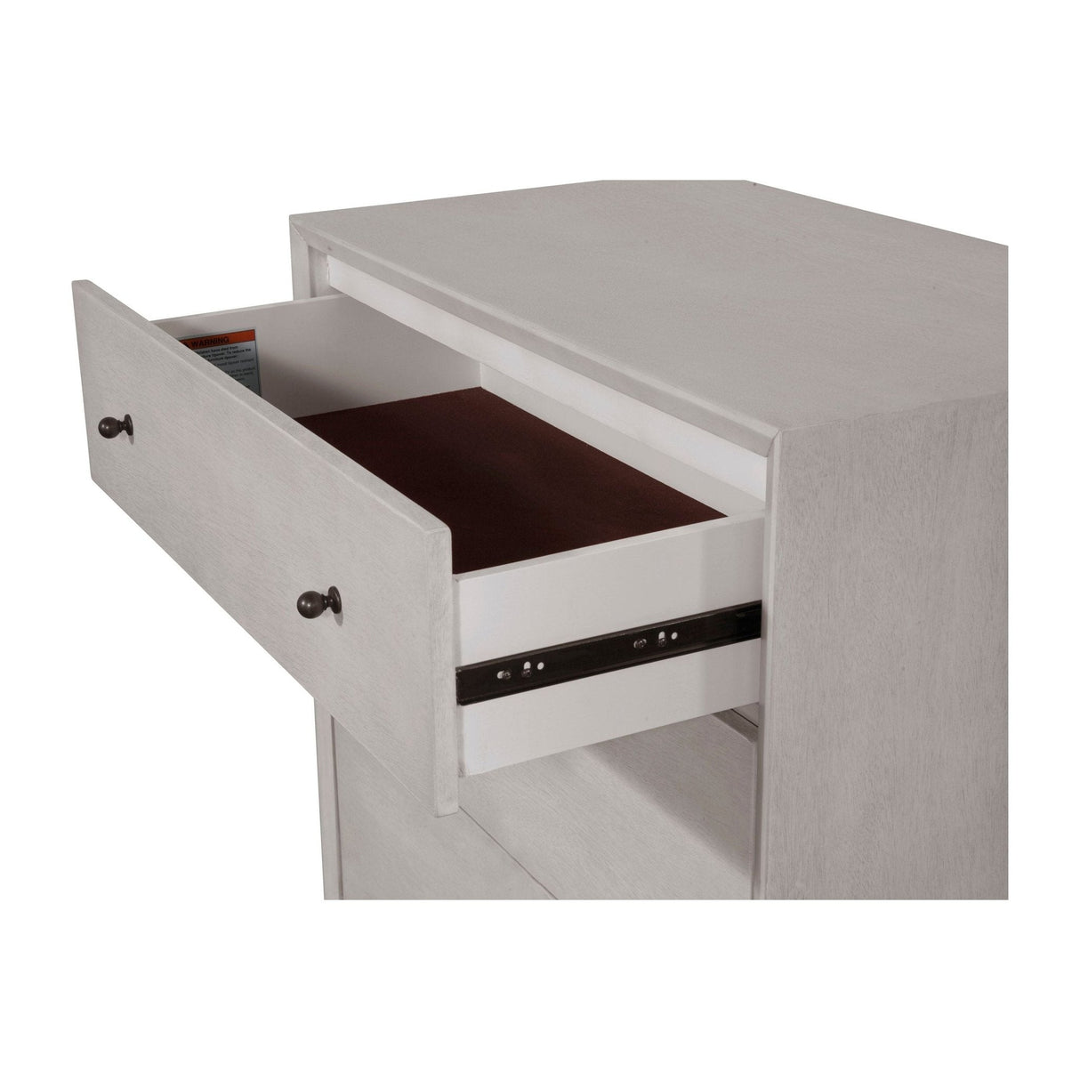 Flynn Small Chest, Gray-Accent Chests-Parc Decor