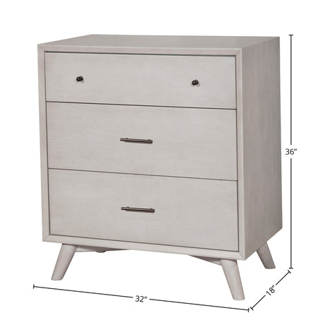 Flynn Small Chest, Gray-Accent Chests-Parc Decor