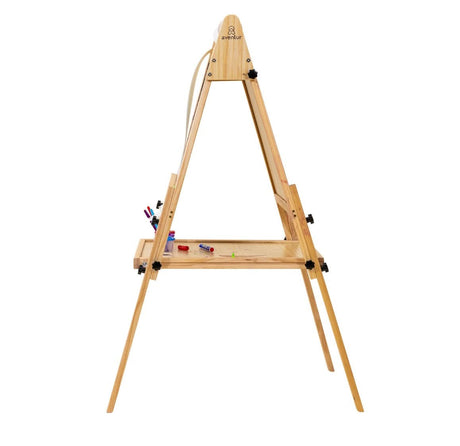 Foldable Kids Easel – 3 Adjustable Heights, Art Station for Drawing & Painting-Indoor-Parc Decor