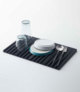 Folding Dish Drainer Mat & Trivet - Silicone-Drainer Tray-Parc Decor