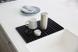 Folding Dish Drainer Mat & Trivet - Silicone-Drainer Tray-Parc Decor