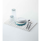 Folding Dish Drainer Mat & Trivet - Silicone