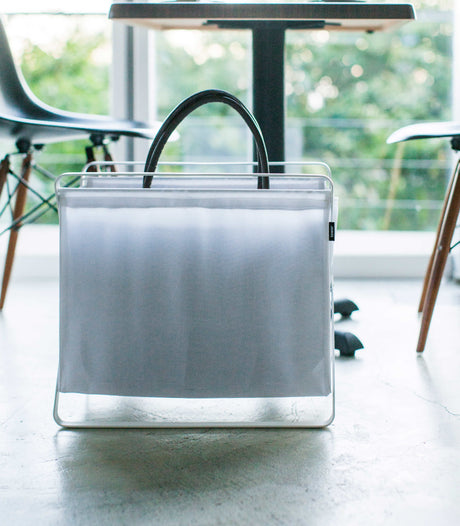 Folding Storage Bin - Steel-Laundry Hamper-Parc Decor