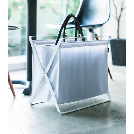 Folding Storage Bin - Steel-Laundry Hamper-Parc Decor