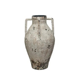 Found Metal Urn with Handles – Vintage-Inspired