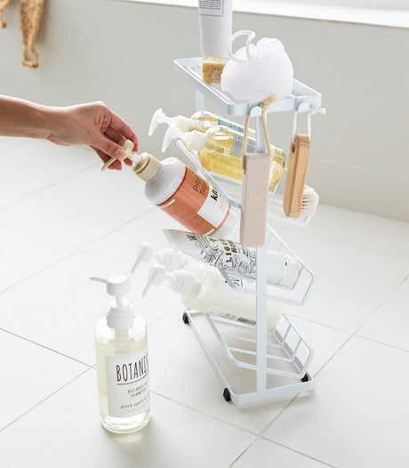 Four-Tier Shower Caddy (17" H) - Steel