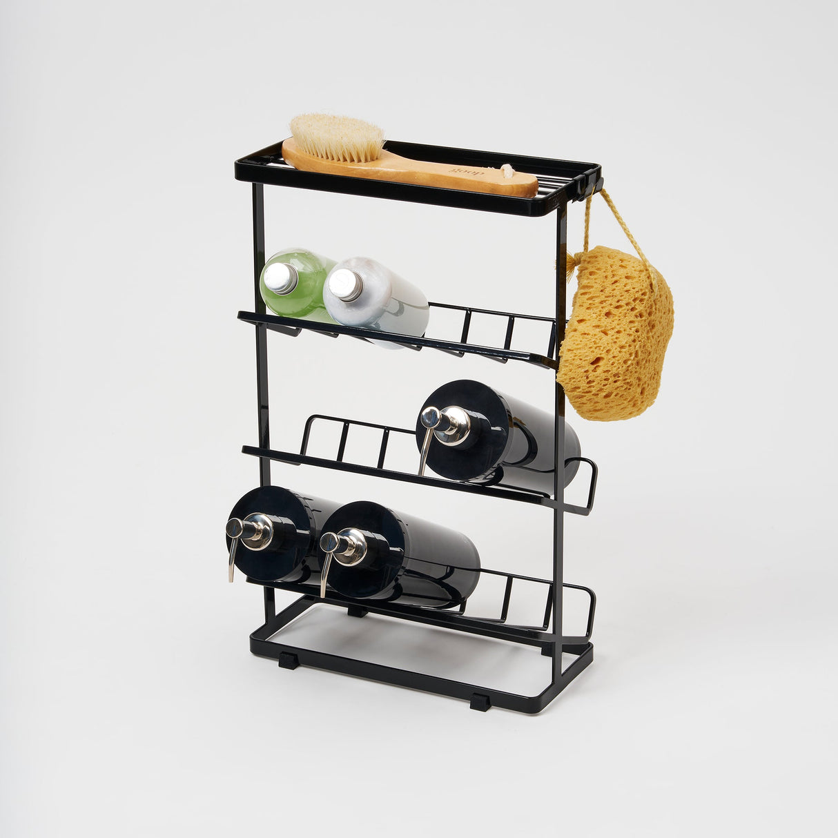 Four-Tier Shower Caddy (17" H) - Steel