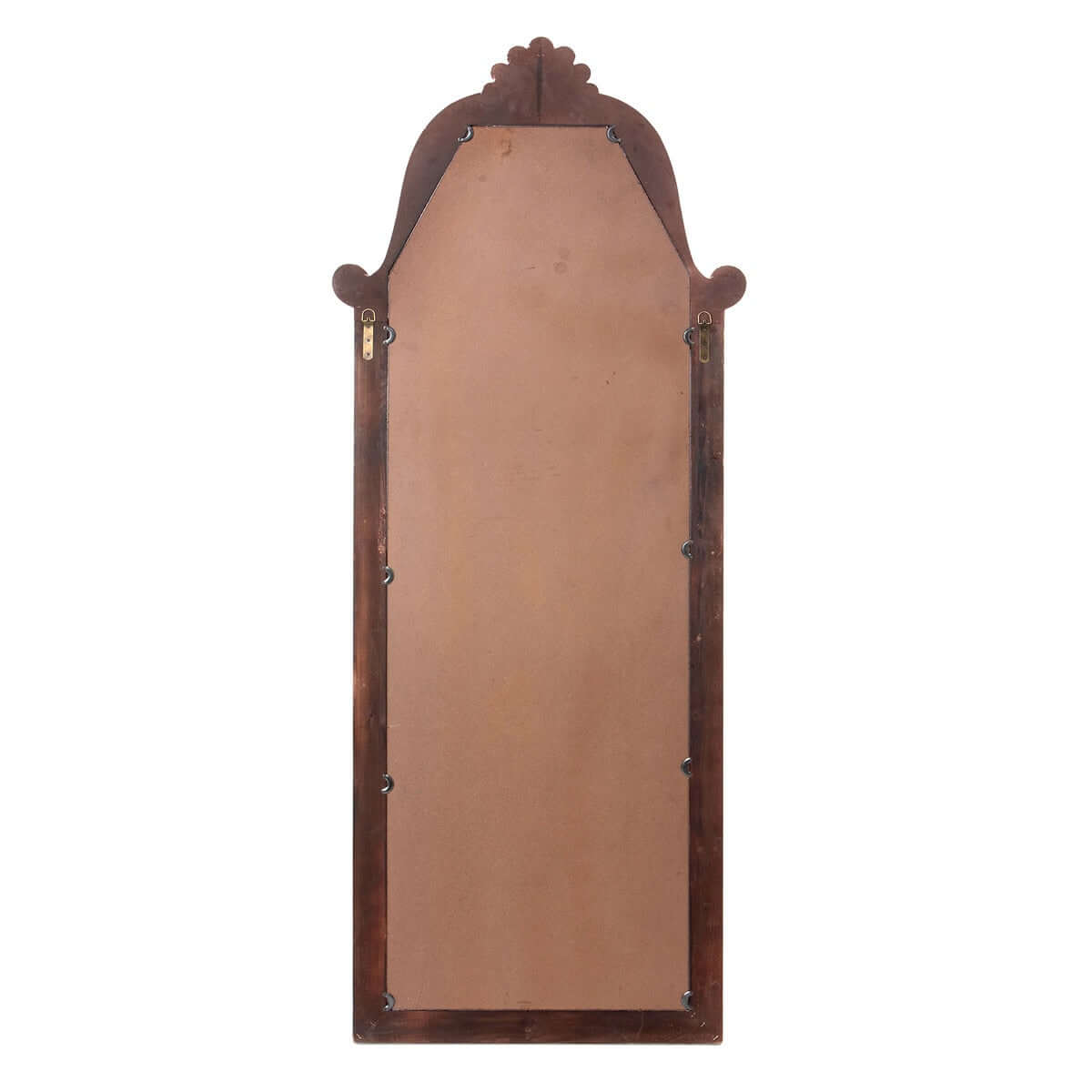 French Country Carved Wood Floor Mirror-Wall Mirror-Parc Decor