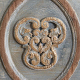 French Provincial Wall Shelf with Hooks-Storage-Parc Decor