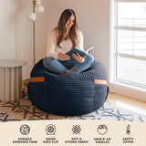 Fuf® 4Ft Foam Bean Bag
