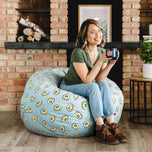 Fuf® 4Ft Foam Bean Bag