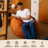 Fuf® 4Ft Foam Bean Bag