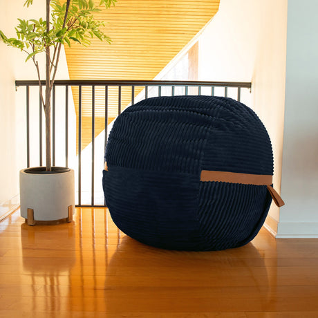 Fuf 4Ft Foam Bean Bag-foam filled-Parc Decor