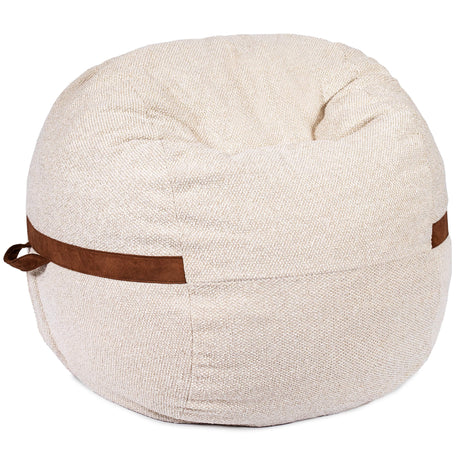 Fuf 4Ft Foam Bean Bag-foam filled-Parc Decor