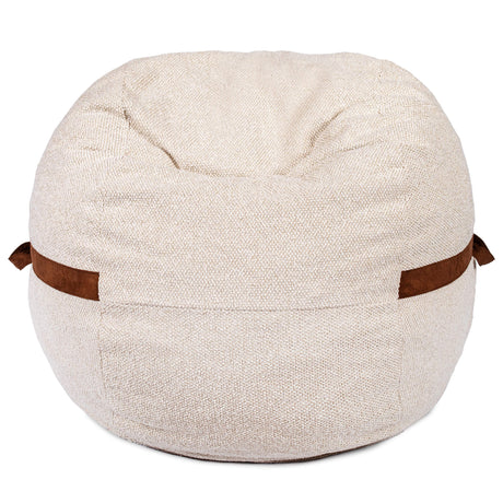 Fuf 4Ft Foam Bean Bag-foam filled-Parc Decor