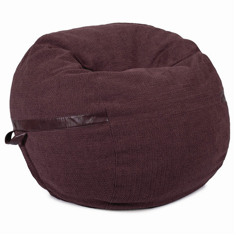 Fuf 4Ft Foam Bean Bag-foam filled-Parc Decor