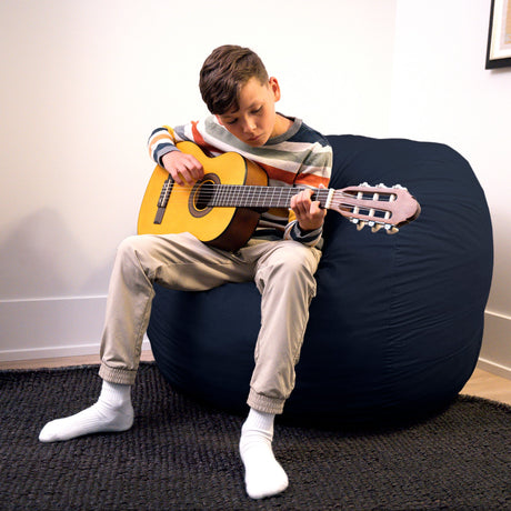 Fuf 4Ft Foam Bean Bag-foam filled-Parc Decor